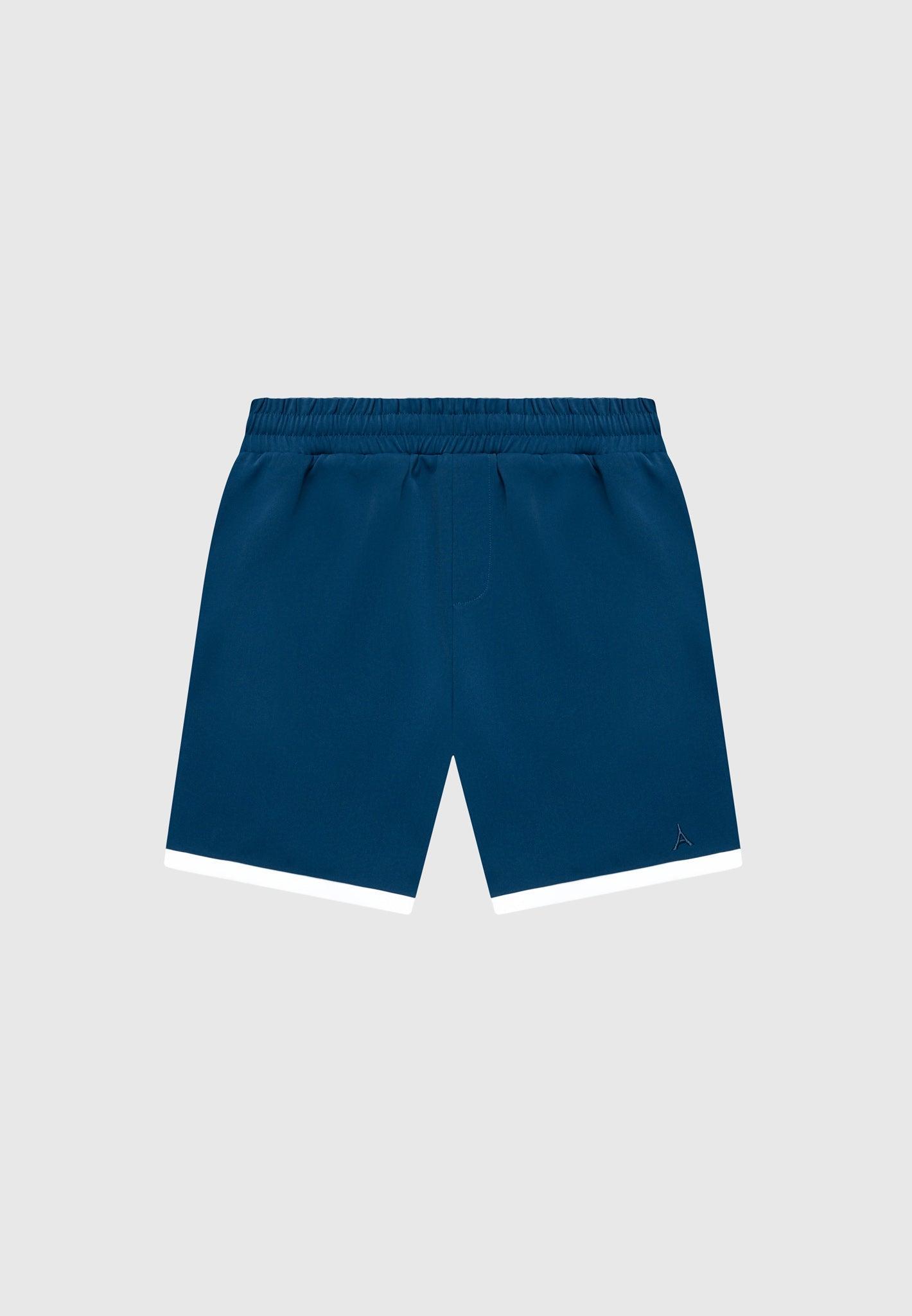 Colour Block Shorts - Navy/Cream Male Product Image