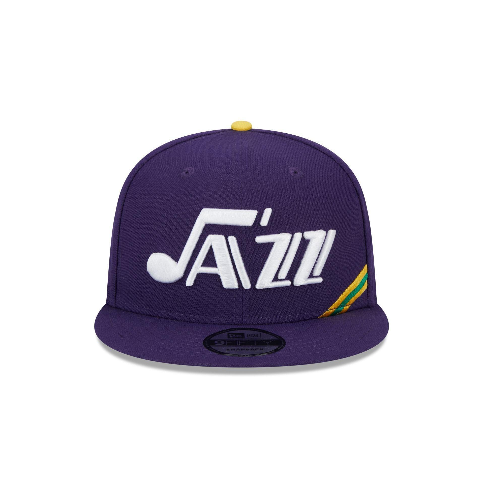 Utah Jazz Classic Edition Purple 9FIFTY Snapback Hat Male Product Image