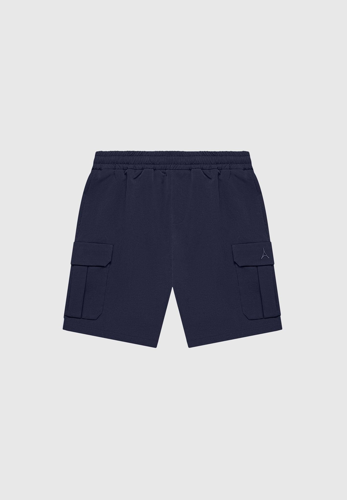 Technical Cargo Shorts - Black Male Product Image