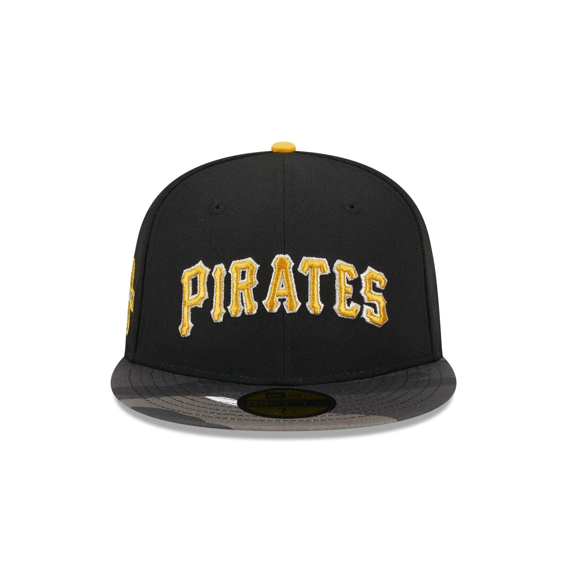 Pittsburgh Pirates Metallic Camo 59FIFTY Fitted Hat Male Product Image