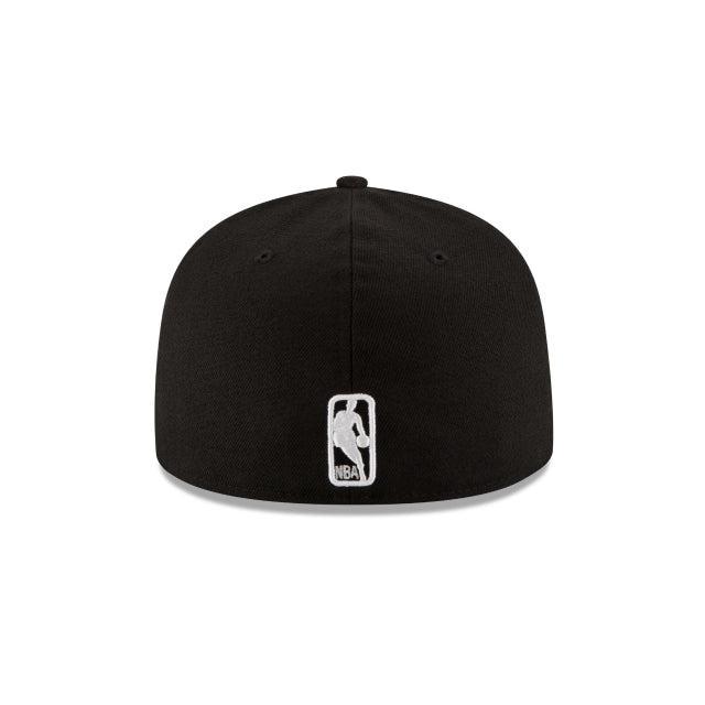 Los Angeles Lakers Black & White 59FIFTY Fitted Hat Male Product Image