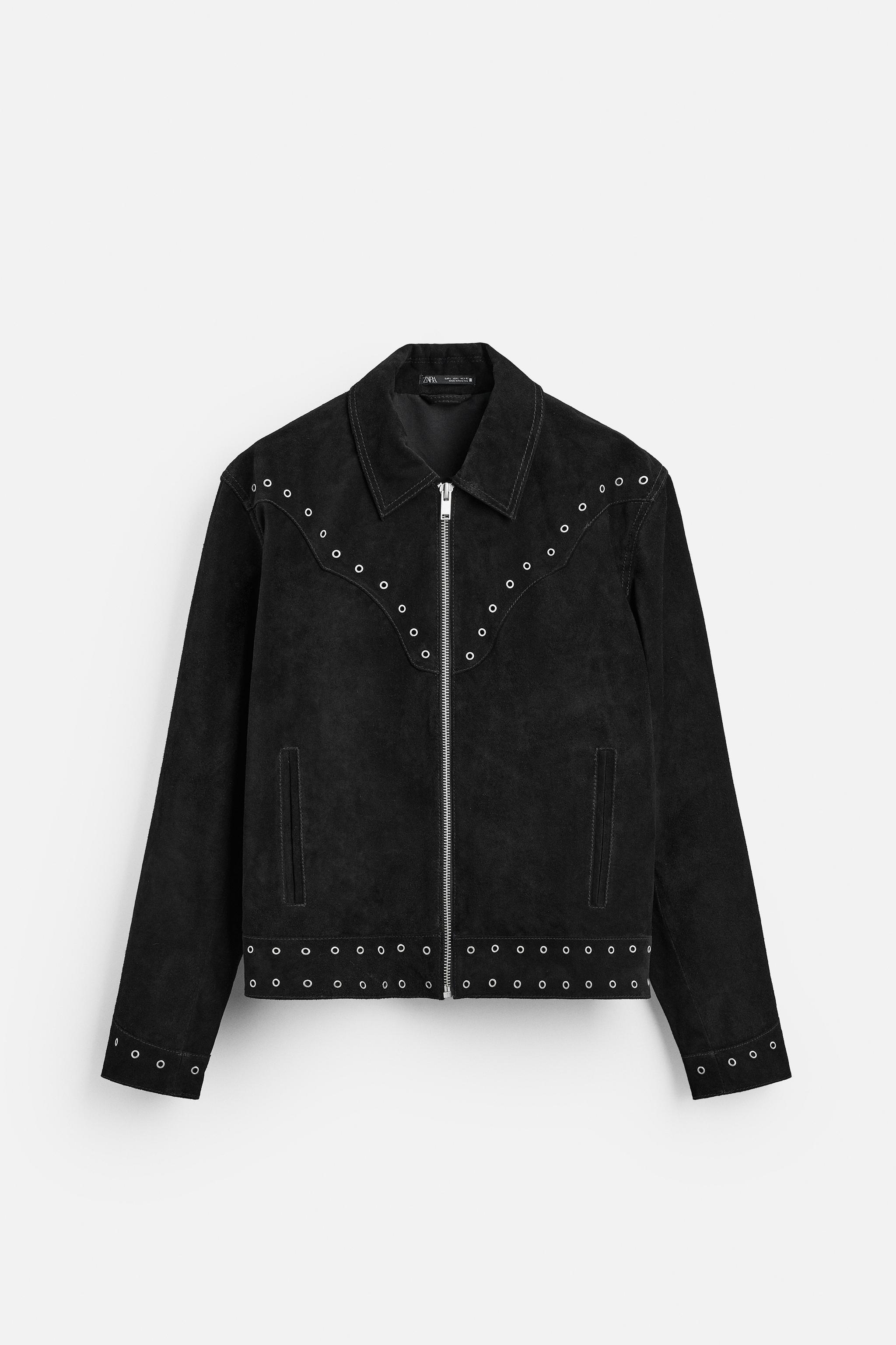 SUEDE LEATHER JACKET Product Image