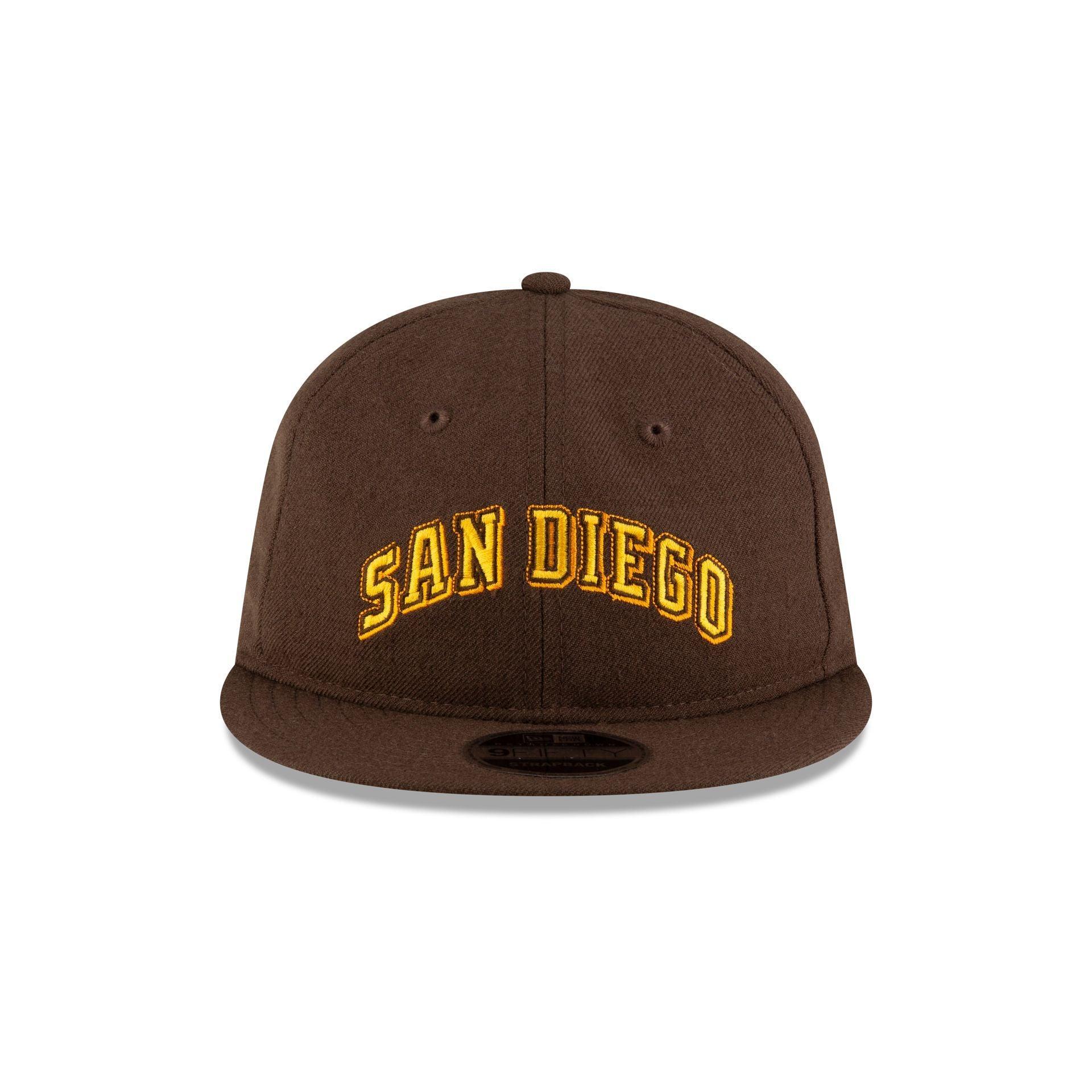 San Diego Padres City Retro Crown 9FIFTY Snapback Hat Male Product Image