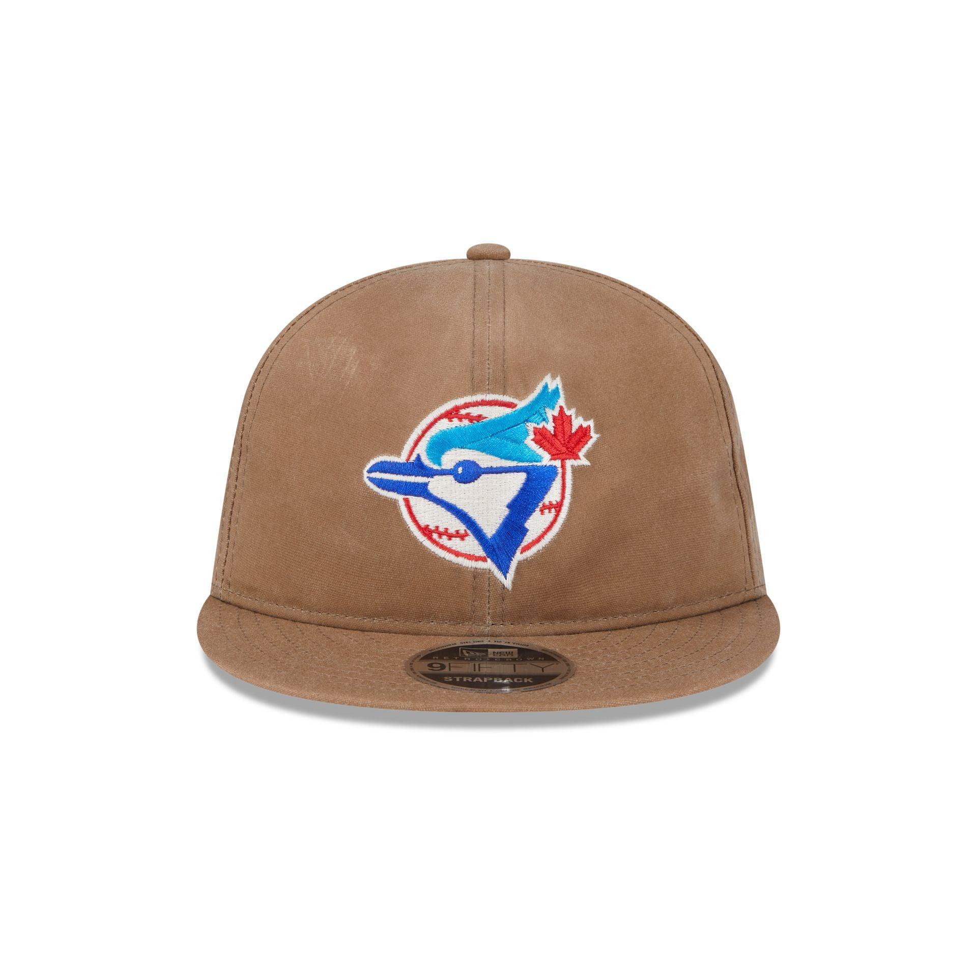 Toronto Blue Jays Khaki Retro Crown 9FIFTY Adjustable Hat Male Product Image