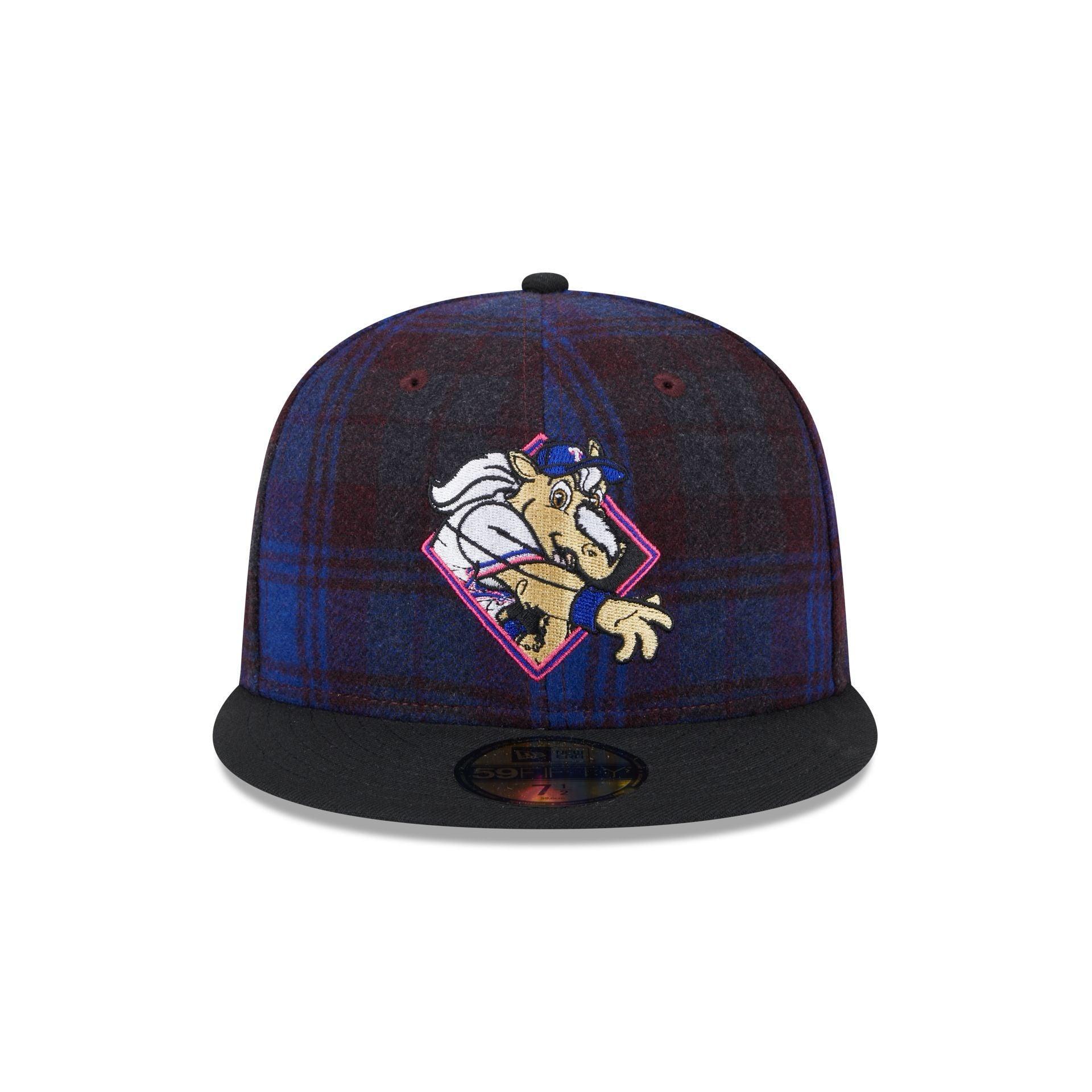 Texas Rangers Mascot Plaid 59FIFTY Fitted Hat Male Product Image