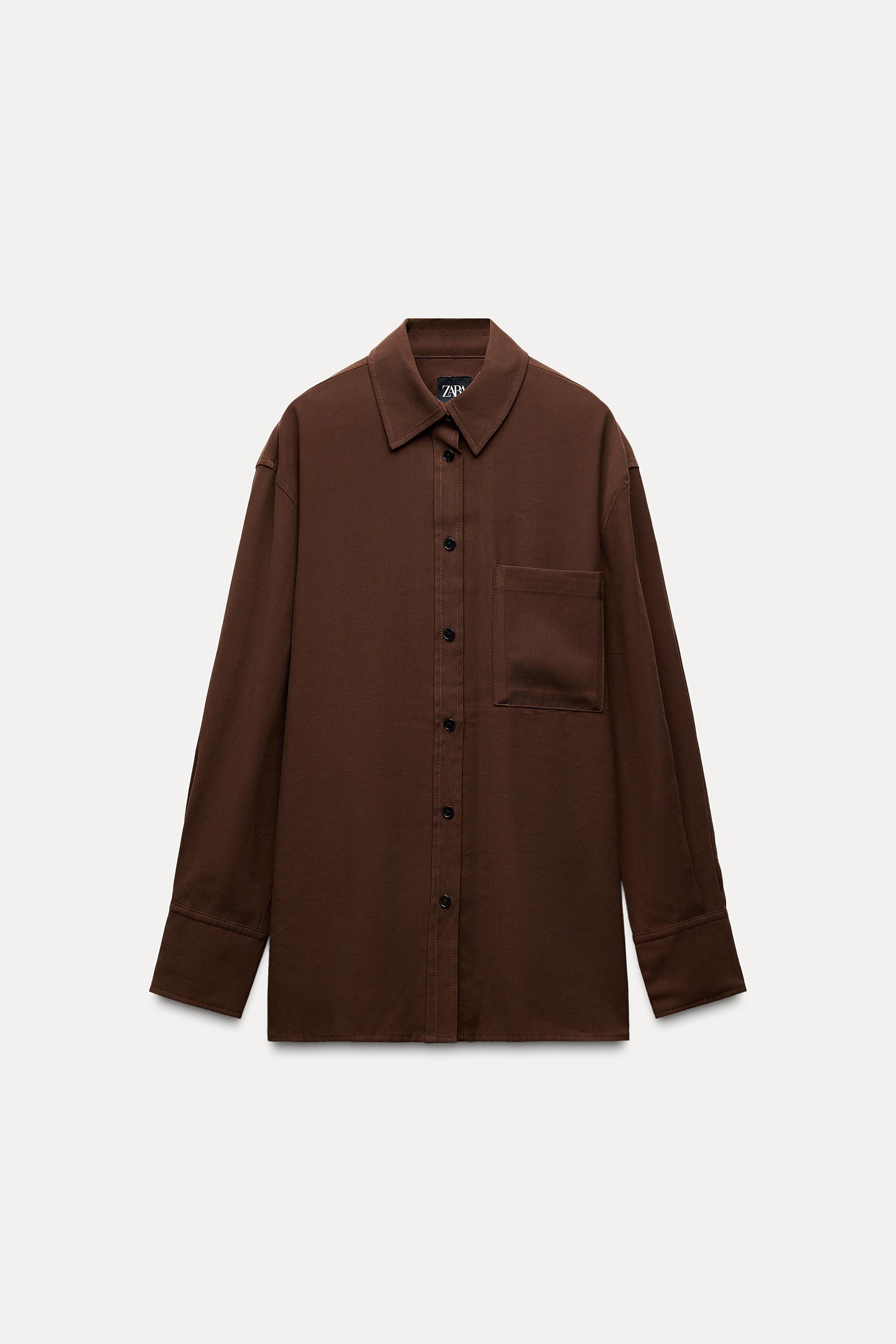 FLOWY OVERSHIRT WITH SLITS Product Image