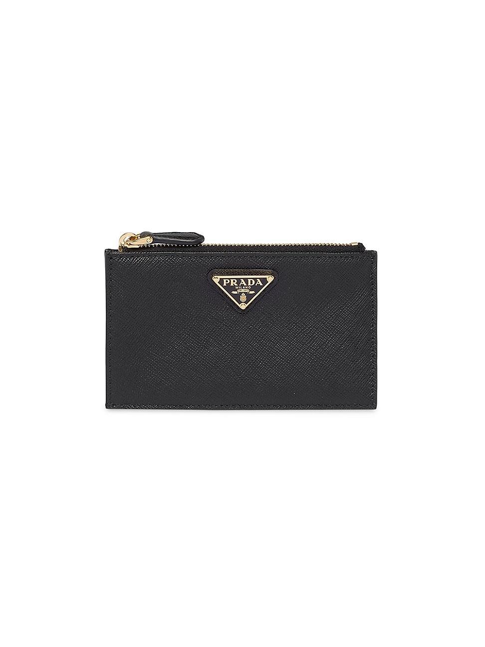 Womens Saffiano Leather Card Holder Product Image