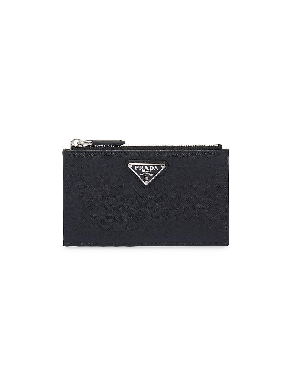 Womens Saffiano Leather Card Holder Product Image