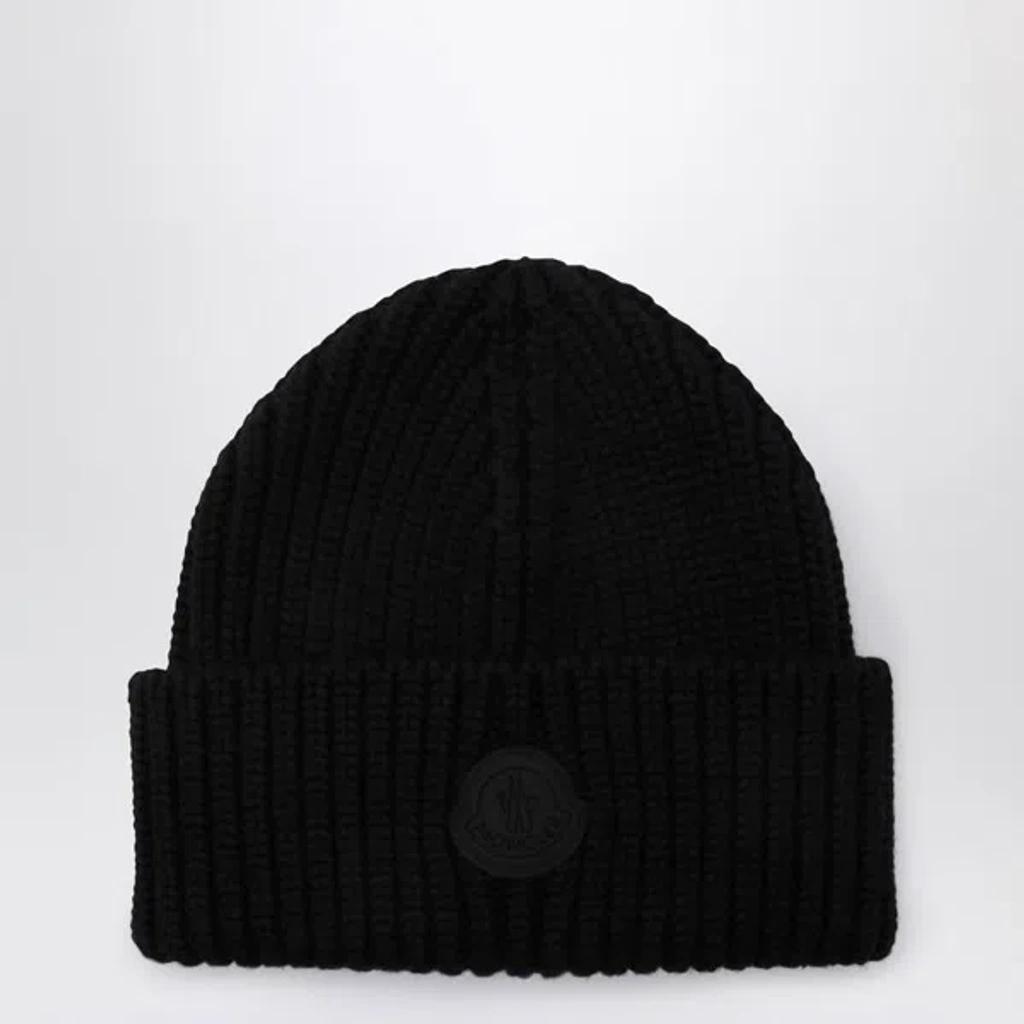 Beanie With Logo In Black Product Image