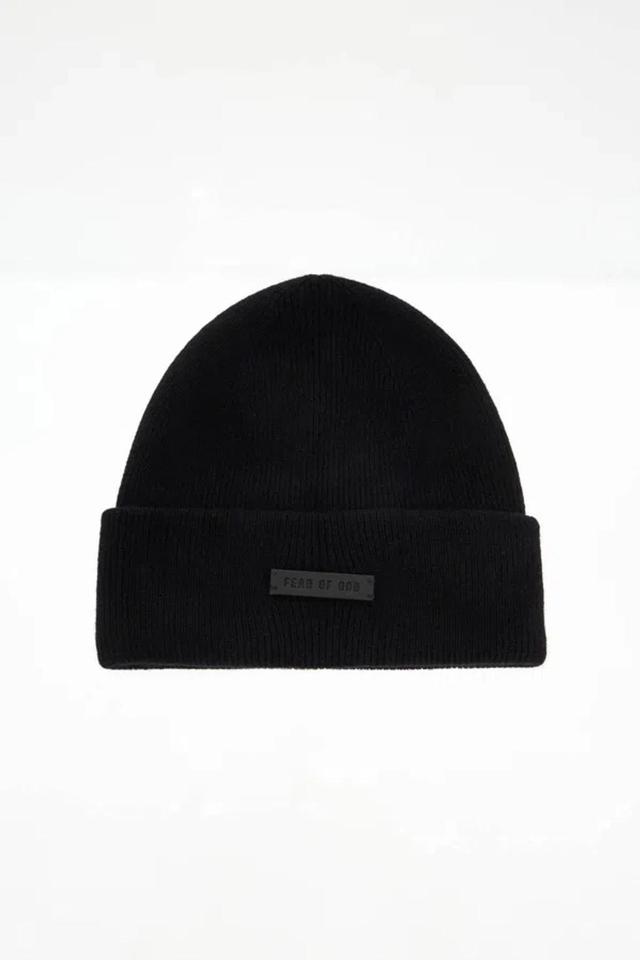 Cashmere Beanie In Black Product Image