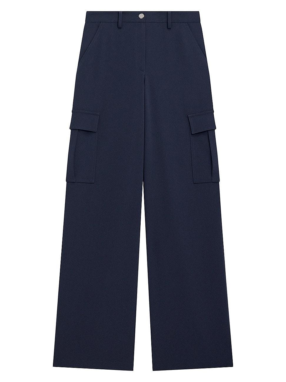 Womens Relaxed A-Line Cargo Pants Product Image