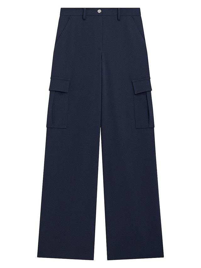 Womens Relaxed A-Line Cargo Pants Product Image