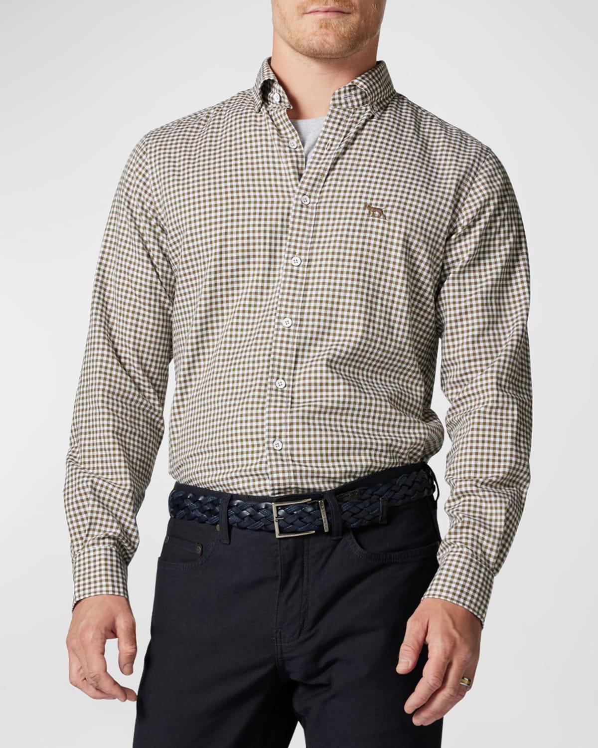 Rodd & Gunn Sports Fit Gingham Button-Down Oxford Shirt Product Image