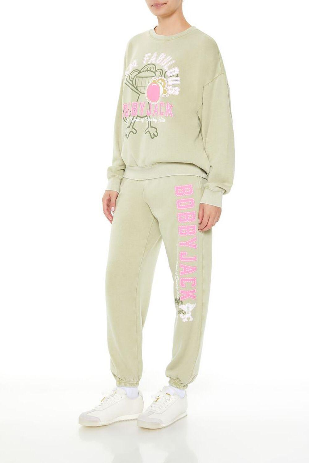 Fleece Bobby Jack Graphic Joggers | Forever 21 Product Image