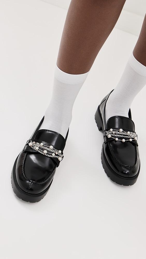 Tory Burch Classic Embellished Lug Loafers | Shopbop Product Image