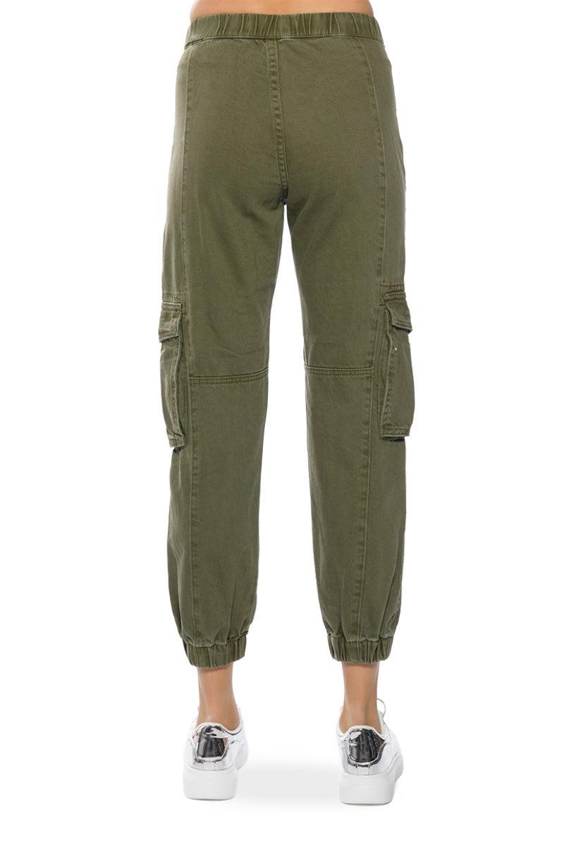 SIENNA STRETCH WAIST CARGO JOGGER Product Image