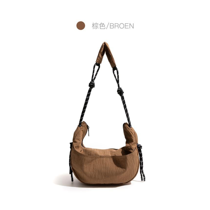 Plain Drawstring Crossbody Bag Product Image