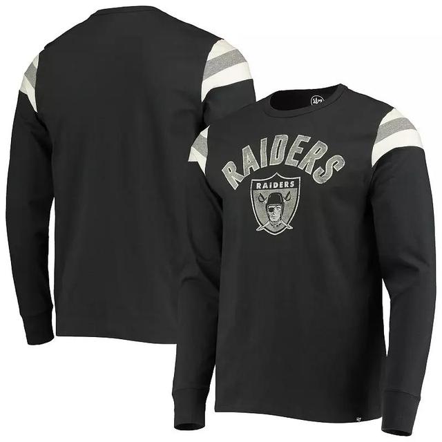 Mens 47 Black Las Vegas Raiders Franklin Rooted Long Sleeve T-Shirt Product Image