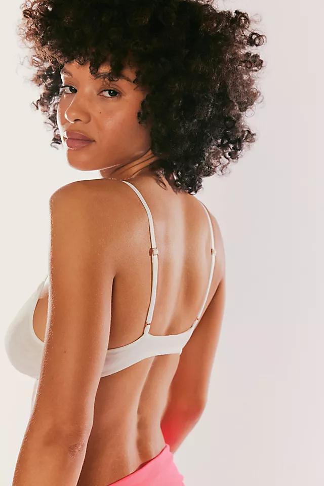 Scooped Out Mesh Bra Product Image