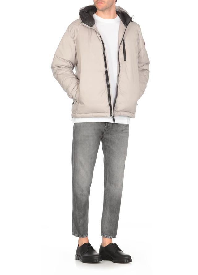 CANADA GOOSE Pearl Grey Lodge Jacket In Gray Product Image