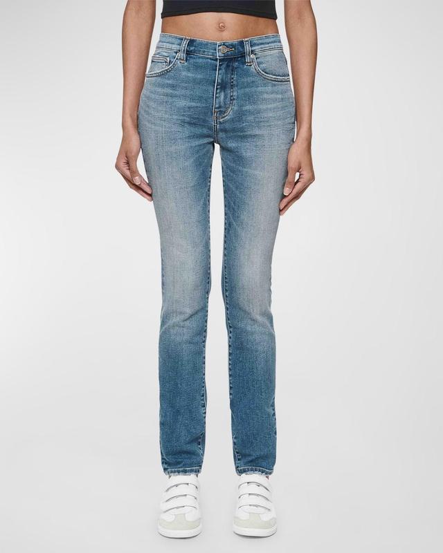 Womens High-Rise Skinny Jeans Product Image