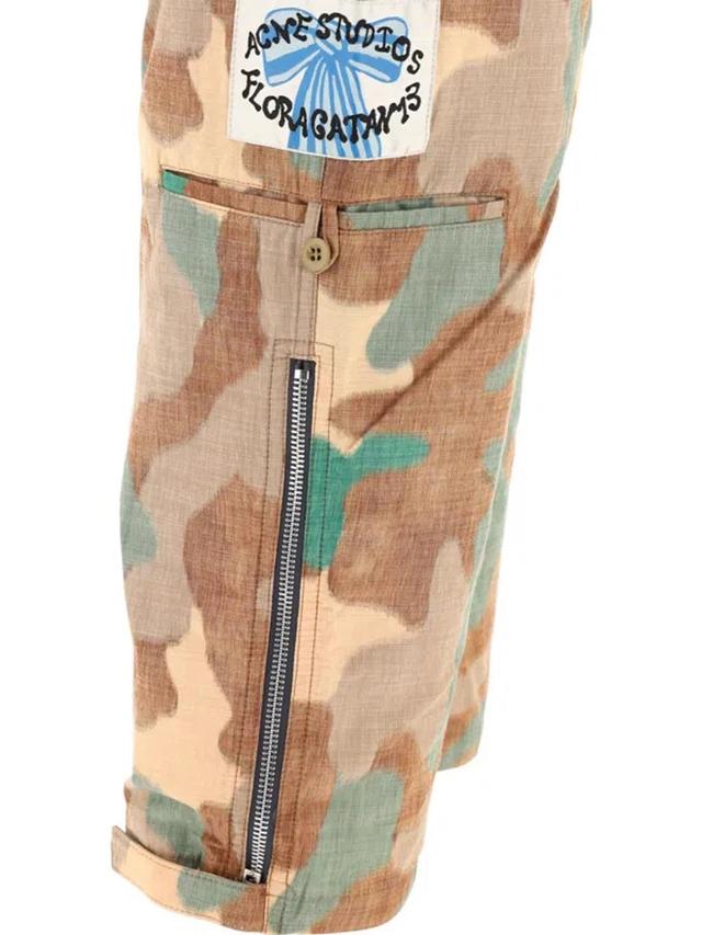 Camo Print Trousers In Multi Product Image