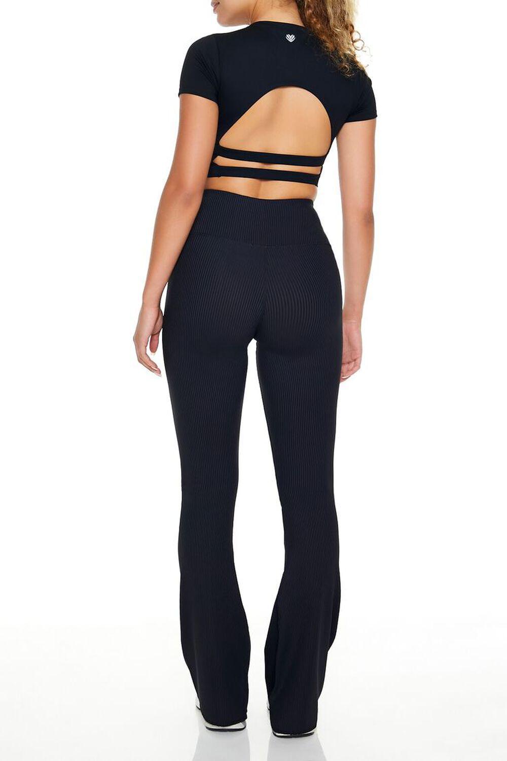 Active High-Rise Flare Leggings | Forever 21 Product Image