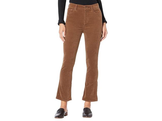 7 For All Mankind High-Waisted Slim Kick in Velvet Caramel (Caramel) Women's Jeans Product Image