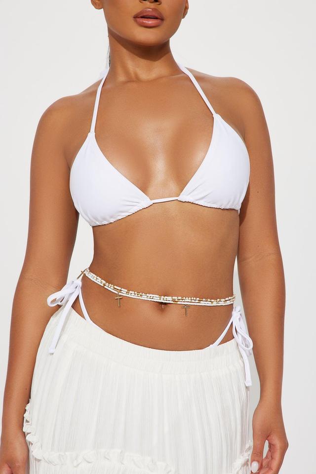 Summer Goddess Belly Chain - White/combo Product Image