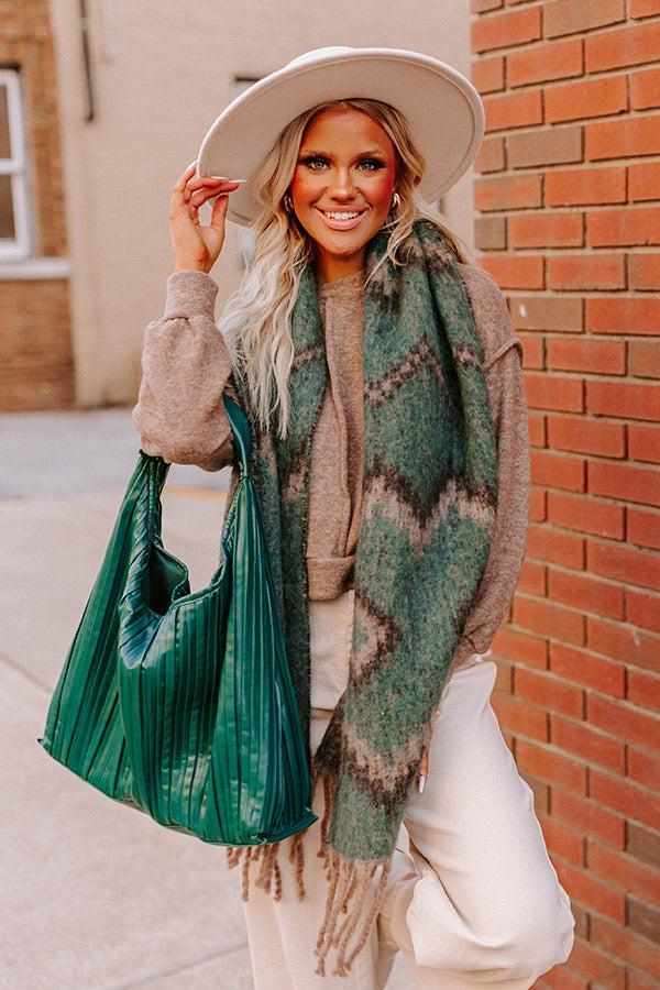 Sonoma Breeze Scarf  in Hunter Green Product Image