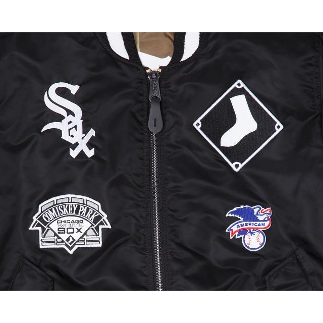 Alpha Industries X Chicago White Sox MA-1 Bomber Jacket Male Product Image