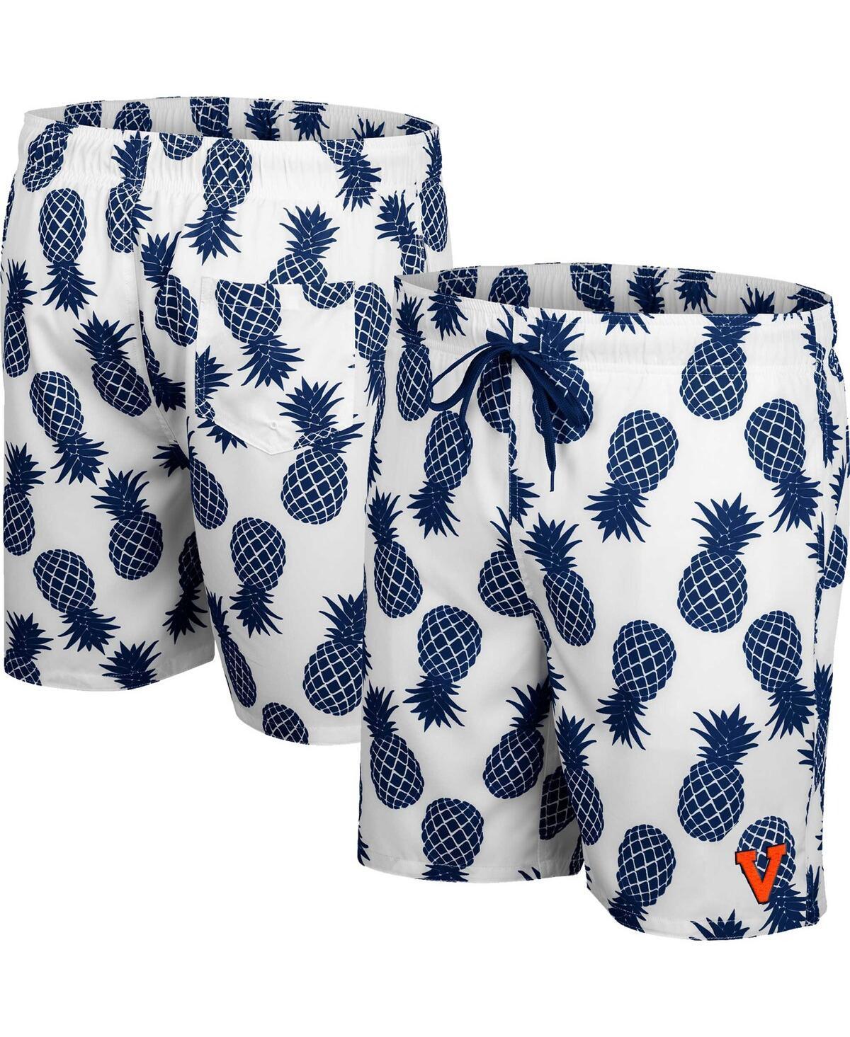 Mens Colosseum Virginia Cavaliers Pineapples Swim Shorts Product Image