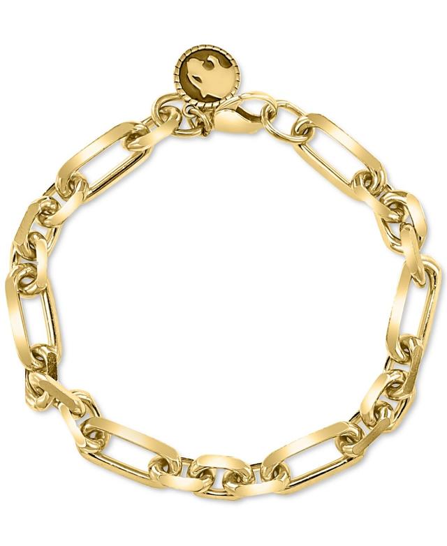 Effy Mens Open Link Bracelet in 14k Gold-Plated Sterling Silver Product Image