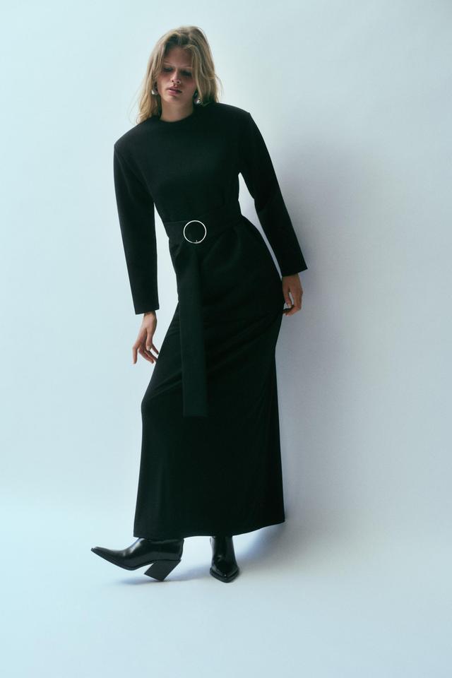 BELTED DRESS Product Image