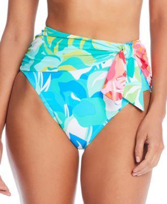 Bleu by Rod Beattie Womens Tied-Waist Bikini Bottoms Product Image