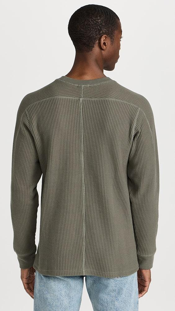 RAILS Wade Waffle Thermal Long Sleeve Tee | Shopbop Product Image