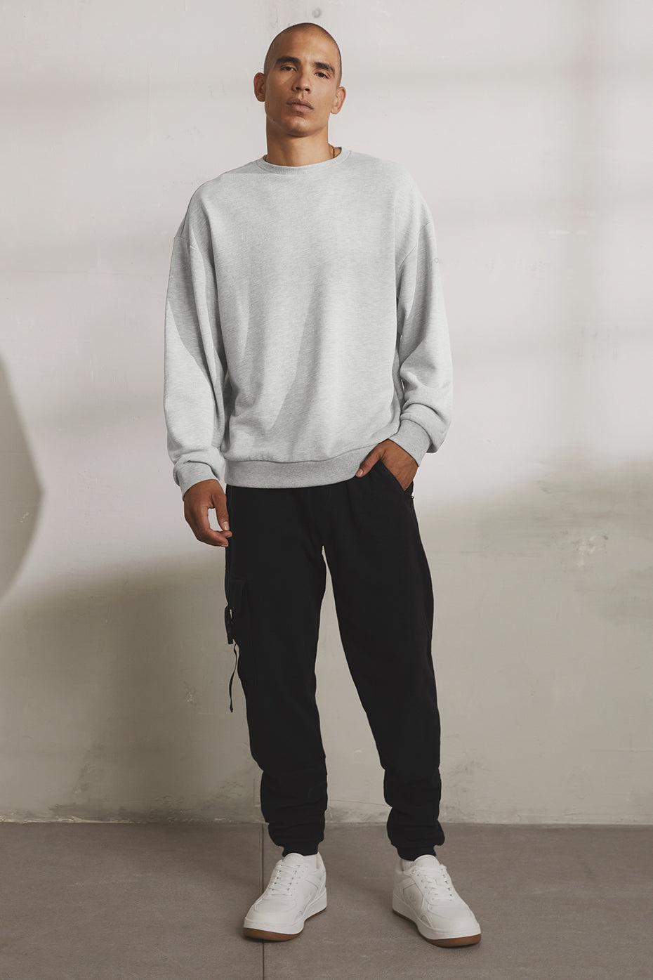 Chill Crew Neck Pullover - Athletic Heather Grey Product Image