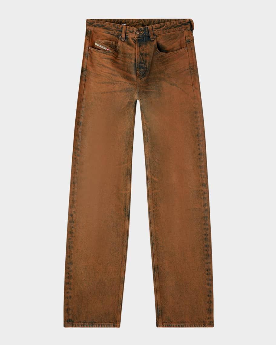 Men's Coated Baggy Jeans product image