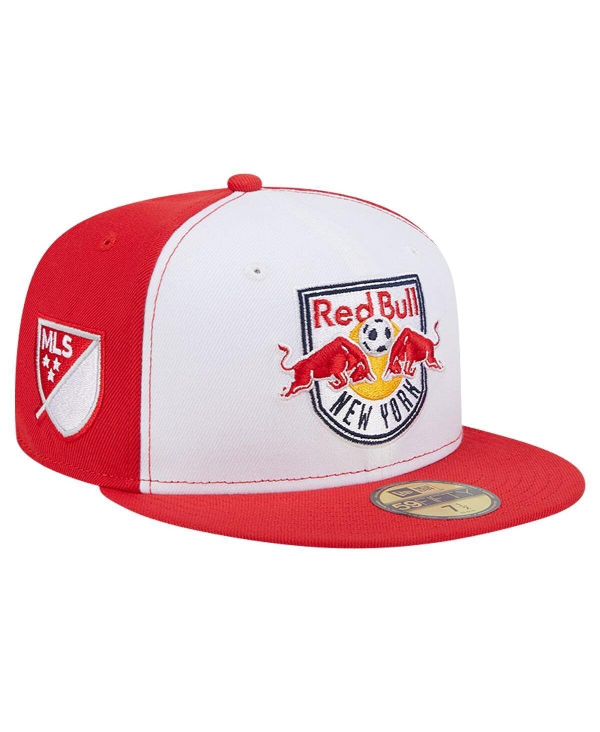 Mens New Era White New York Red Bulls 2024 Kick Off Collection 59FIFTY Fitted Hat - White Product Image