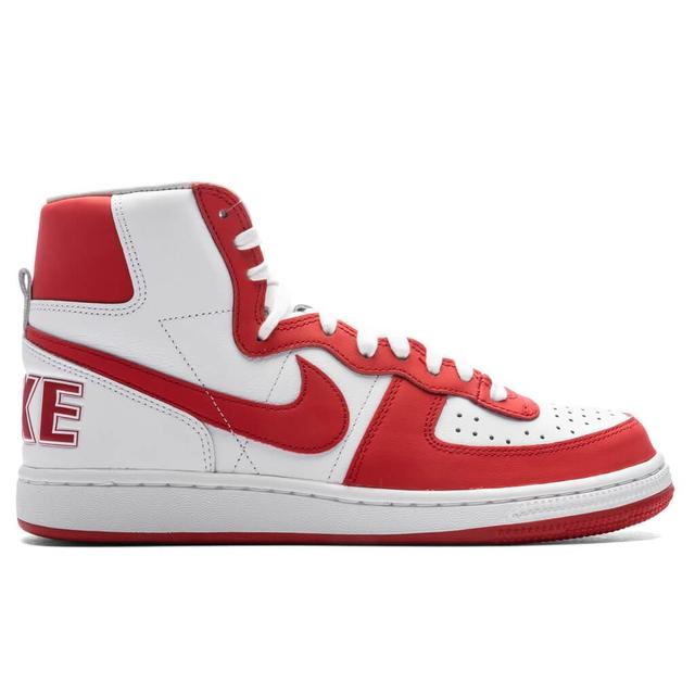 Comme des Garcons Homme Plus x Nike Terminator High SP - White/University Red Male Product Image