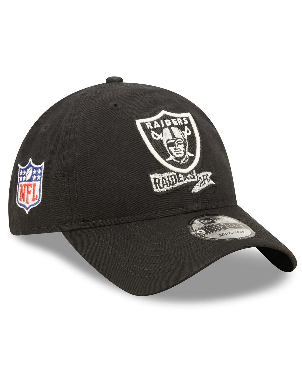 Mens New Era Black Las Vegas Raiders Otc 2022 Sideline 9TWENTY Adjustable Hat Product Image