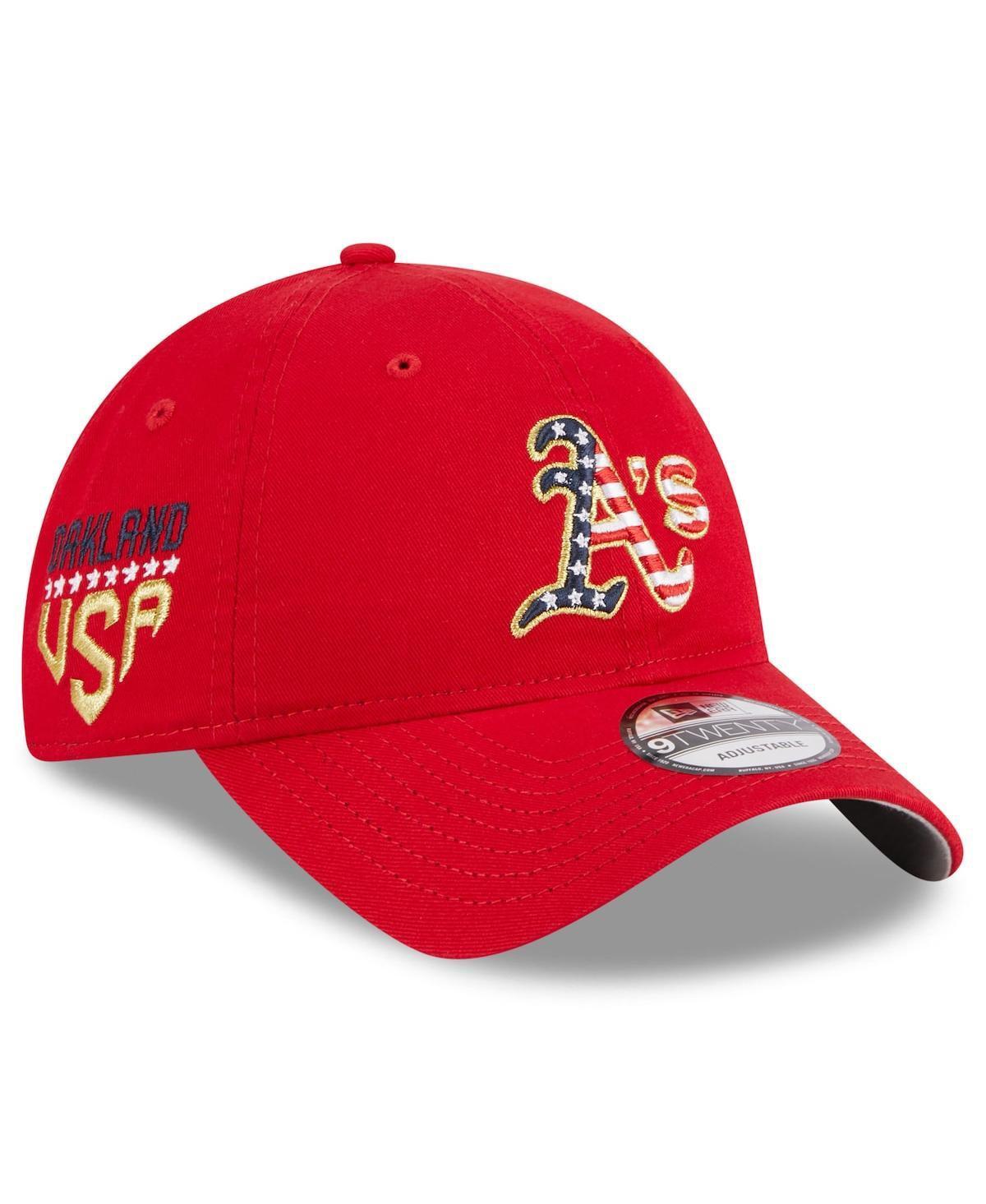 Womens New Era Oakland Athletics 2023 Fourth of July 9TWENTY Adjustable Hat Product Image