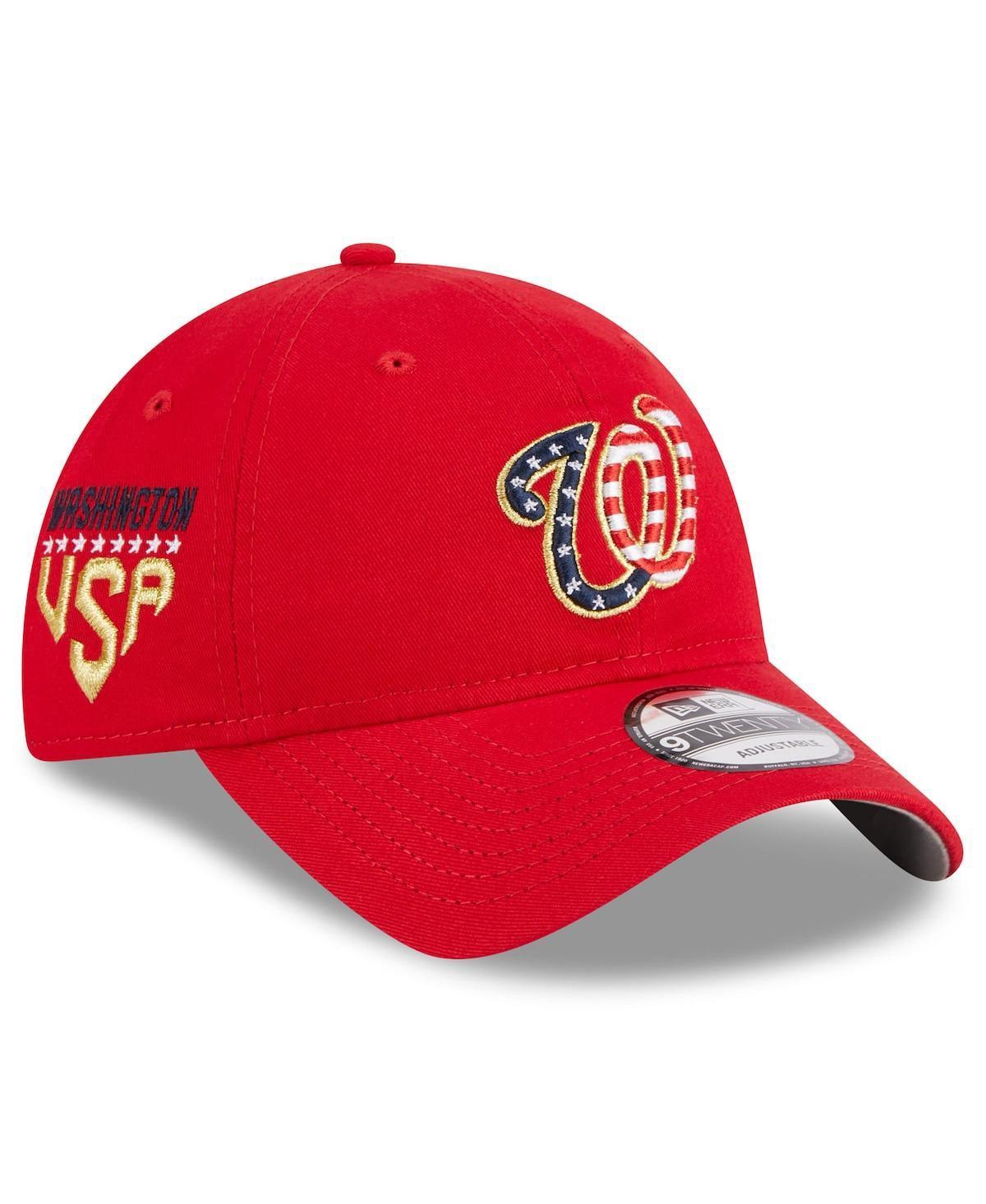 Womens New Era Washington Nationals 2023 Fourth of July 9TWENTY Adjustable Hat Product Image