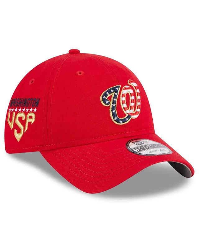 Womens New Era Washington Nationals 2023 Fourth of July 9TWENTY Adjustable Hat Product Image