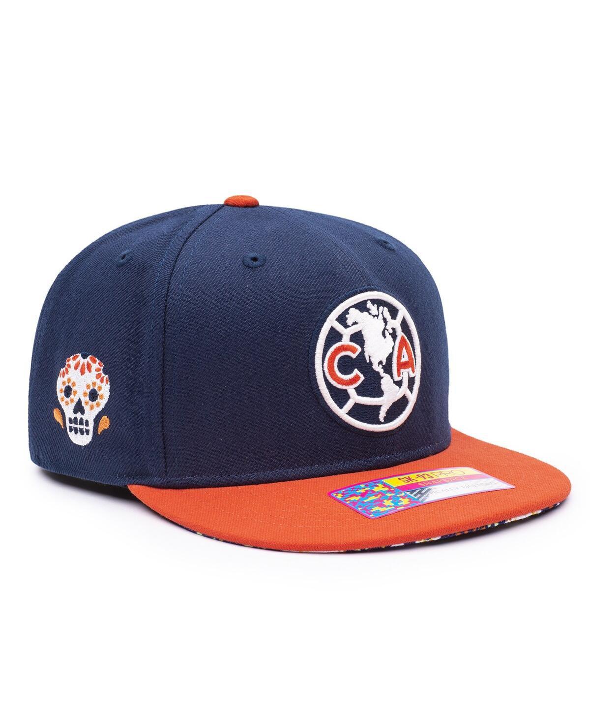 Mens Navy Club America Da de Muertos Snapback Hat - Navy Product Image