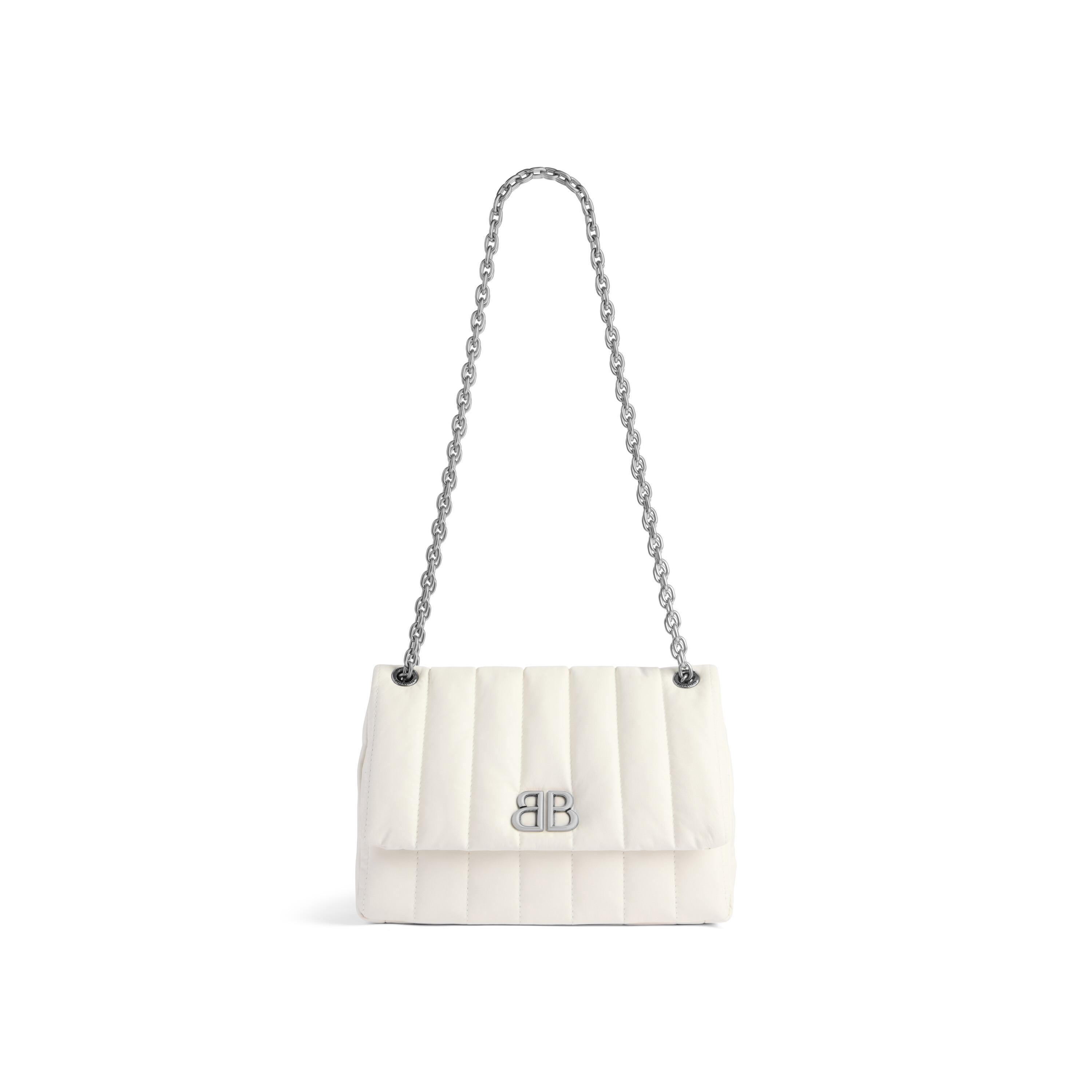 Women's Monaco Mini Bag Quilted  in White Product Image