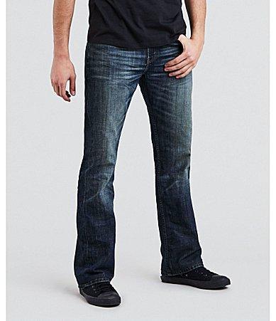 Mens Levis 527 Slim Bootcut Stretch Jeans Product Image