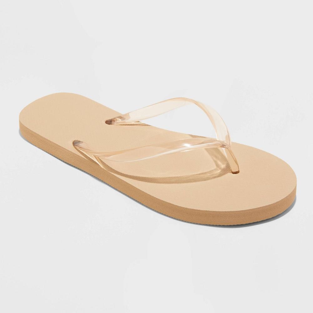 Womens Sydney Flip Flop Sandals - Shade & Shore Tan 6 Product Image