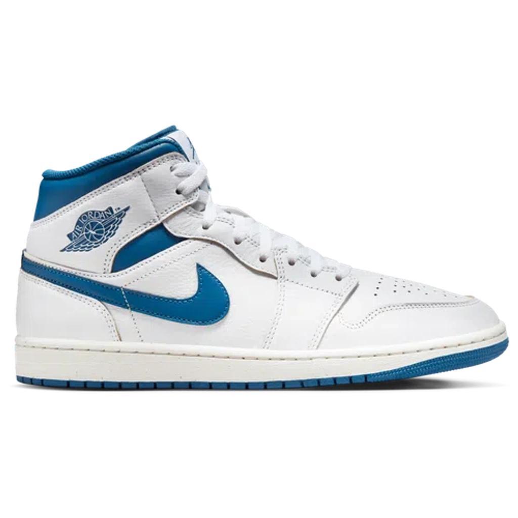 JORDAN Mens  Aj 1 Mid Se In White/blue Product Image