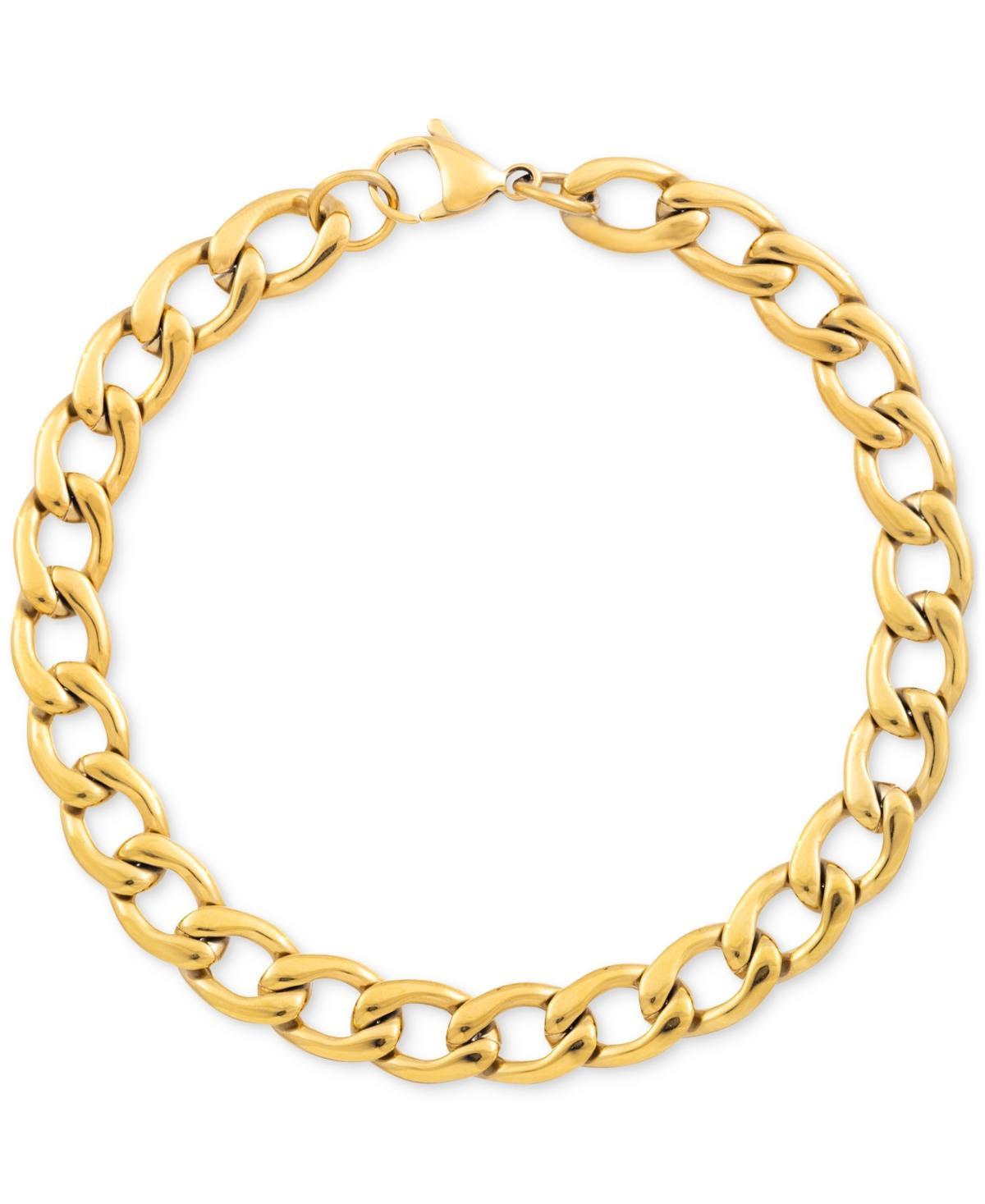 Legacy for Men by Simone I. Smith Curb Chain Bracelet in Stainless Steel Product Image